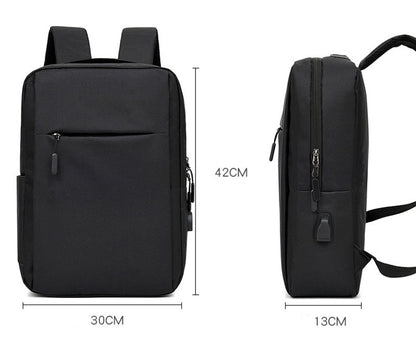 Everyday Commuter Laptop Backpack with USB Port