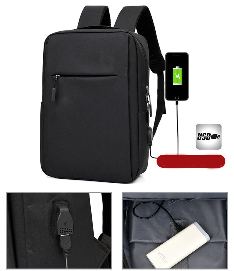 Everyday Commuter Laptop Backpack with USB Port