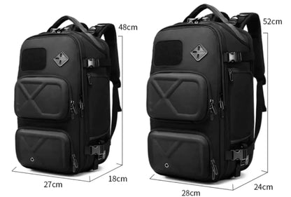 Waterproof Business & Travel Backpack with USB Charging Port (25L)