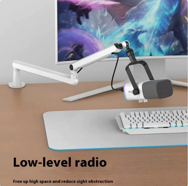 Universal Adjustable Microphone Arm Bracket for Studio, Office, and Home Office