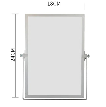 DualScribe Two‑Sided Magnetic Desktop Calendar & Whiteboard