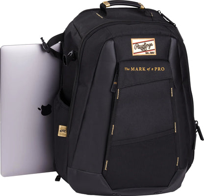 Rawlings | GOLD COLLECTION Backpack | Off‑Field Laptop & Gear Bag (45L)