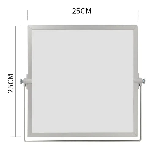 DualScribe Two‑Sided Magnetic Desktop Calendar & Whiteboard