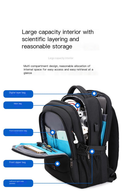 Large Capacity Business Laptop Backpack