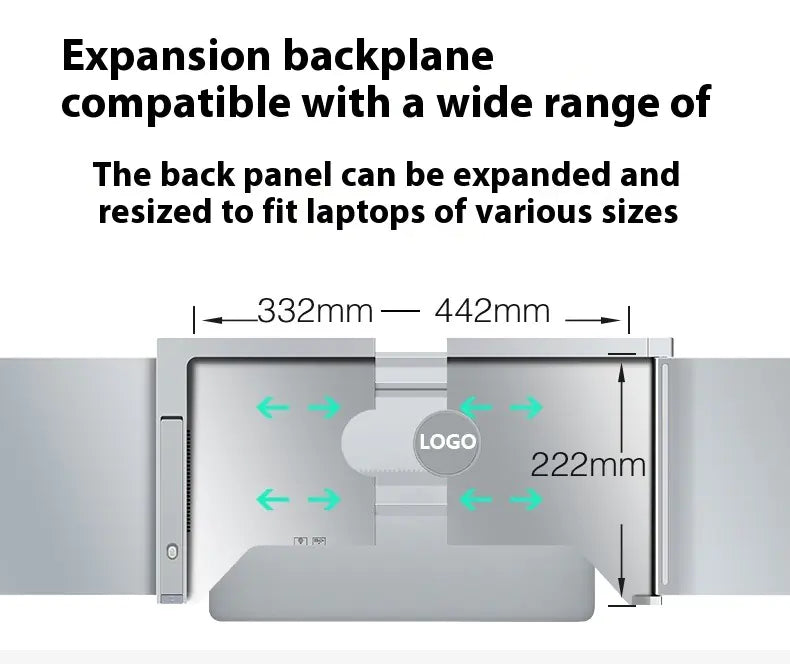 15" Universal Dual-Screen Portable Display