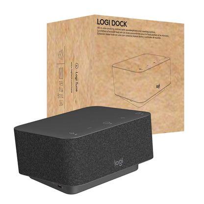 Logitech Logi Dock - All‑in‑One USB‑C Docking Station with Speakerphone (Renewed)