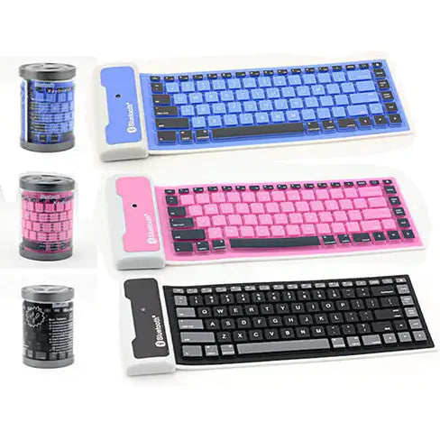 OTG Silicone Bluetooth Keyboard