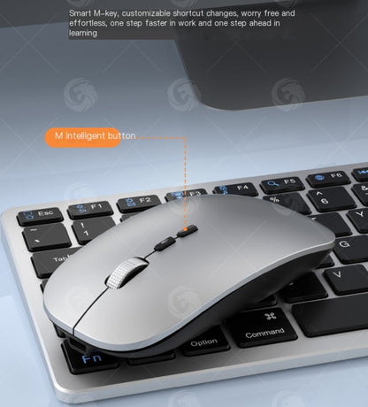 Rechargeable 1600 DPI Bluetooth Wireless Mouse