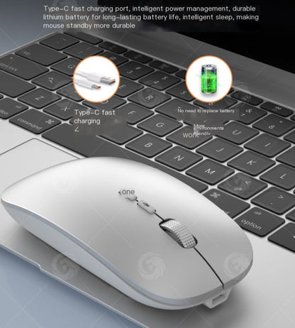 Rechargeable 1600 DPI Bluetooth Wireless Mouse