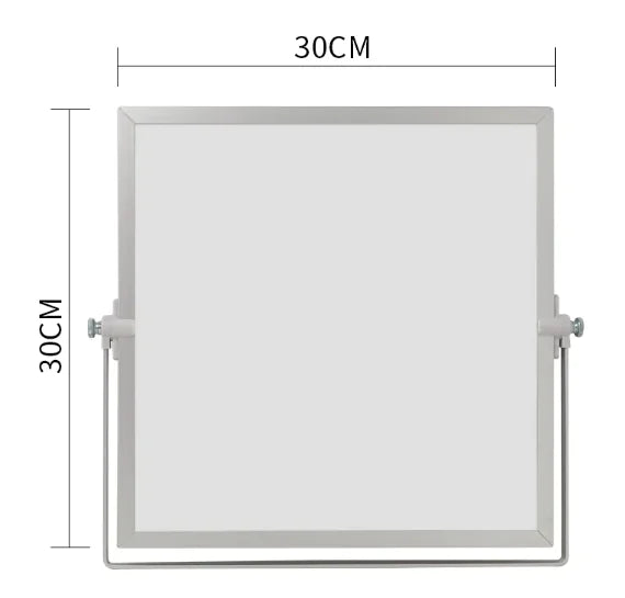 DualScribe Two‑Sided Magnetic Desktop Calendar & Whiteboard