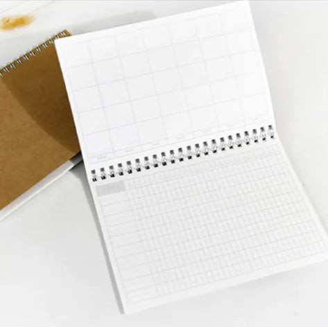 Daily Planner & Notebook (5" x 7")