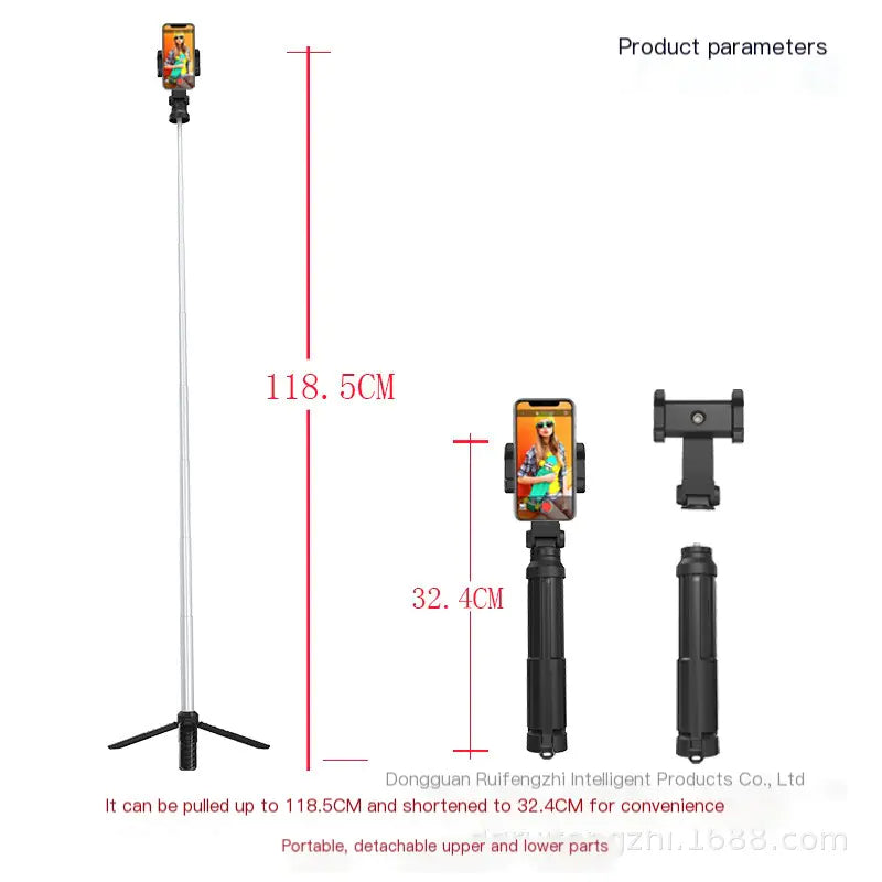 360° Rotating Smartphone Stand with Face Tracking