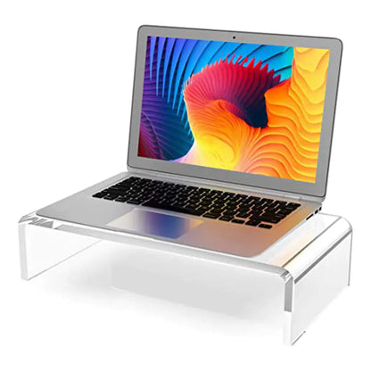 Multi-purpose Transparent Monitor Stand (Acrylic)