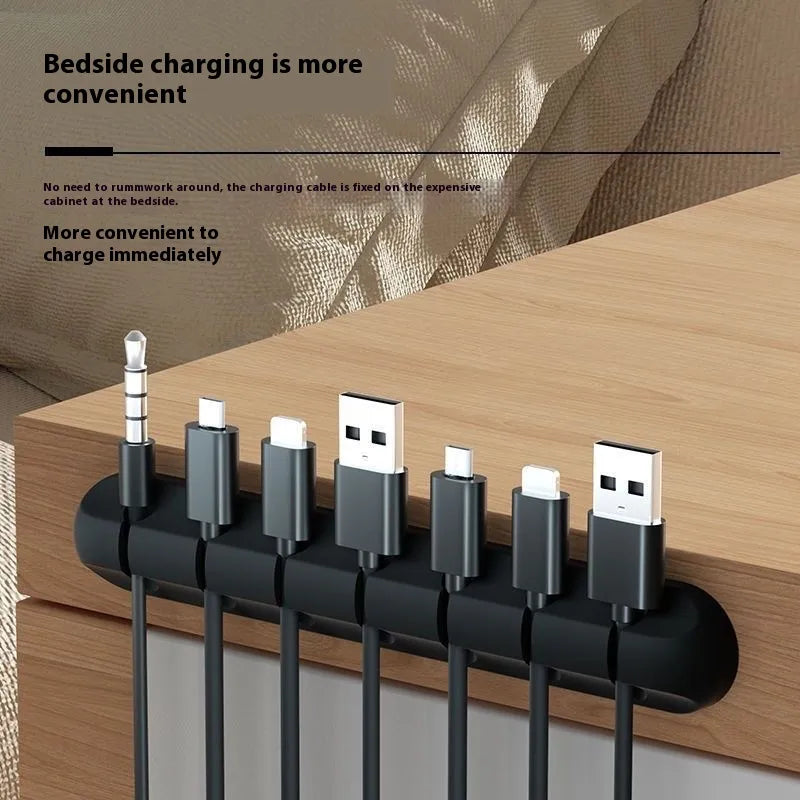 Cable Organizer & Holder for Home and Office