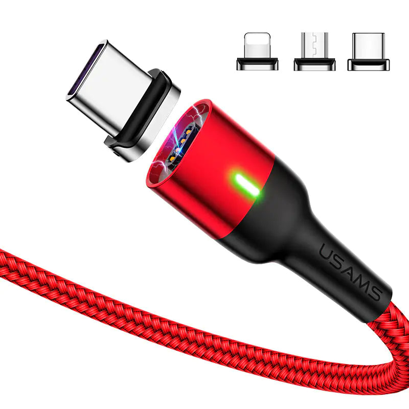 Magnetic Charging Cable for Apple and Android