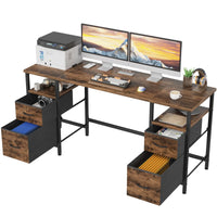 YAOHUOO 63‑Inch Office Computer Desk