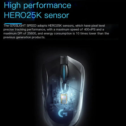 Logitech G703 HERO Wireless Gaming Mouse