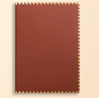 6 × 8" Faux Leather Notebook