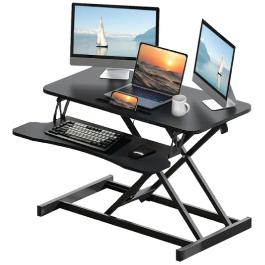 32" Adjustable Height Desktop Workstation