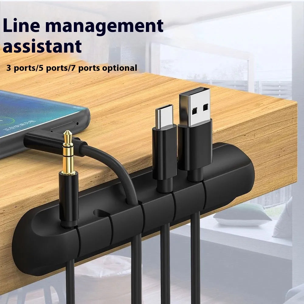 Cable Organizer & Holder for Home and Office