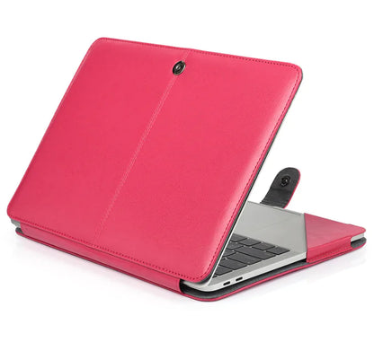Protective PU Leather Notebook Sleeve for 15.4‑Inch Notebooks