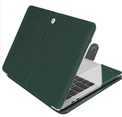 Protective PU Leather Notebook Sleeve for 15.4‑Inch Notebooks