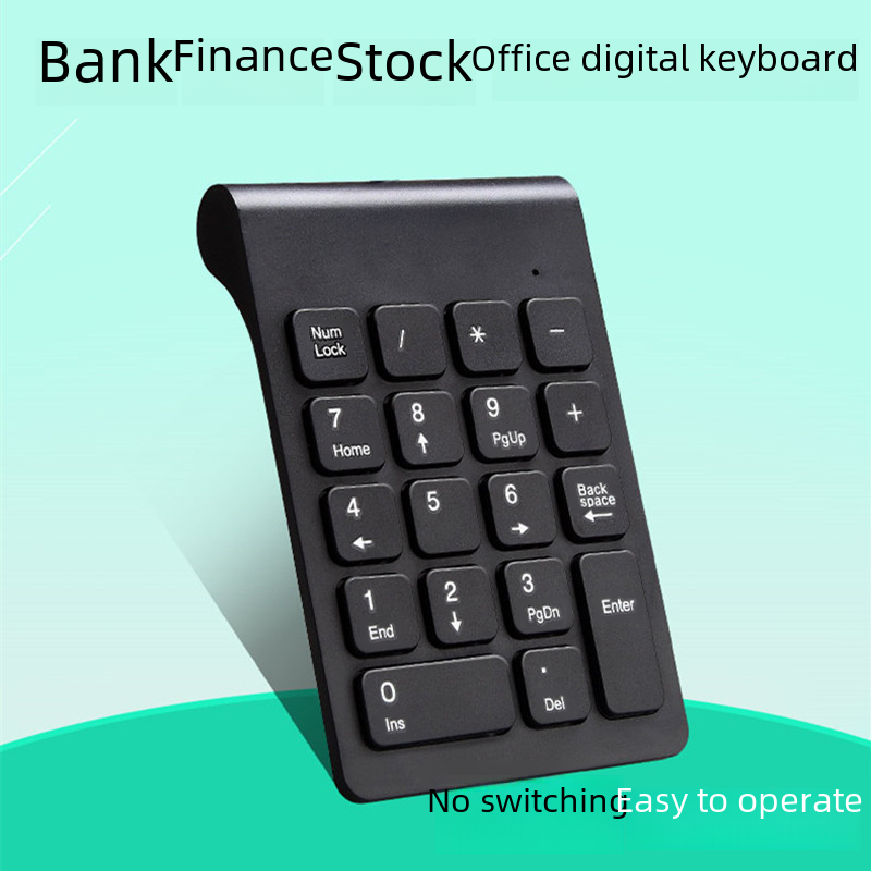 Wireless 18-Key Number Pad (2.4GHz)