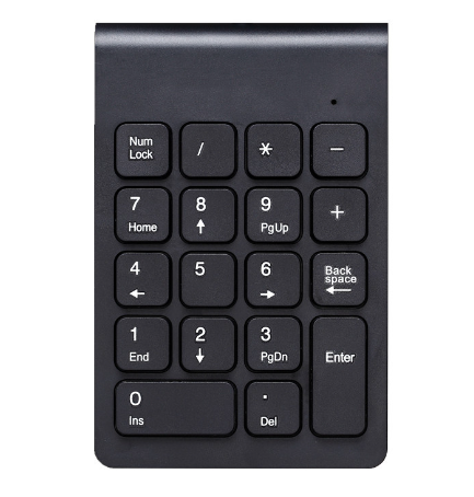 Wireless 18-Key Number Pad (2.4GHz)