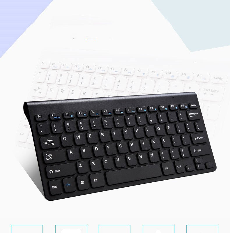 Ultra‑Slim Wireless Keyboard & Mouse Desktop Set