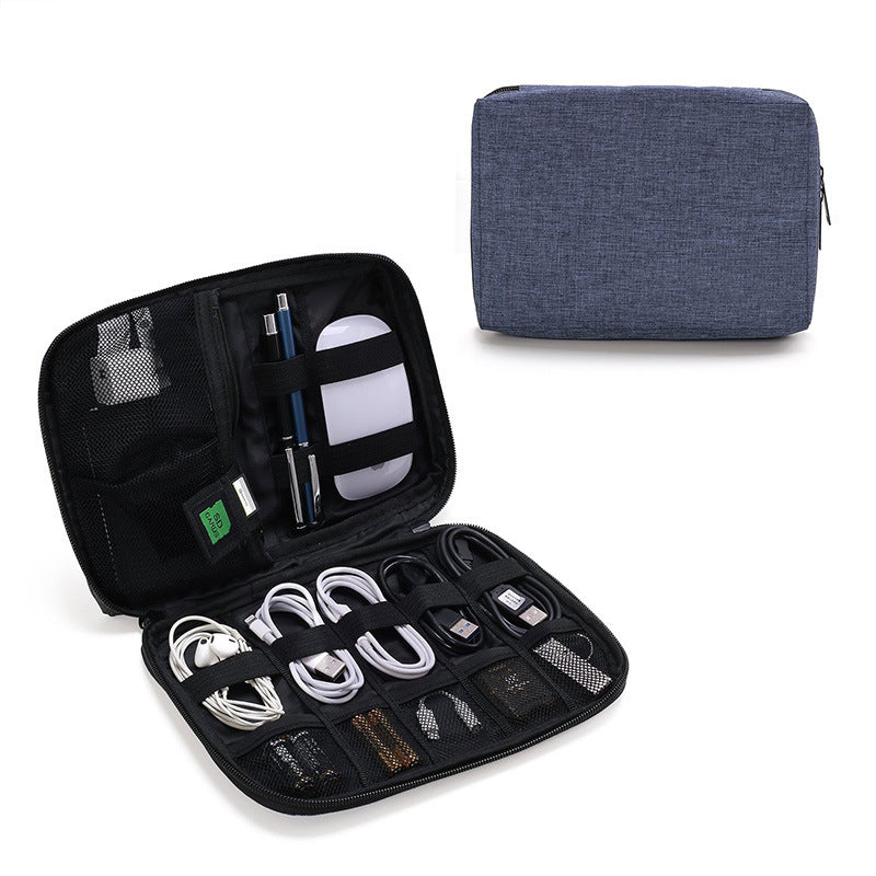 Wholesale Multi‑Pocket Charging Cable Storage Bag — Compact Travel Tech Organizer
