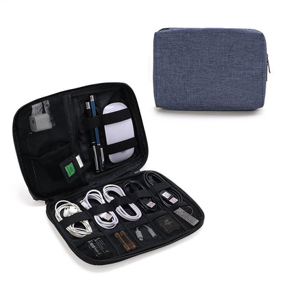 Wholesale Multi‑Pocket Charging Cable Storage Bag — Compact Travel Tech Organizer