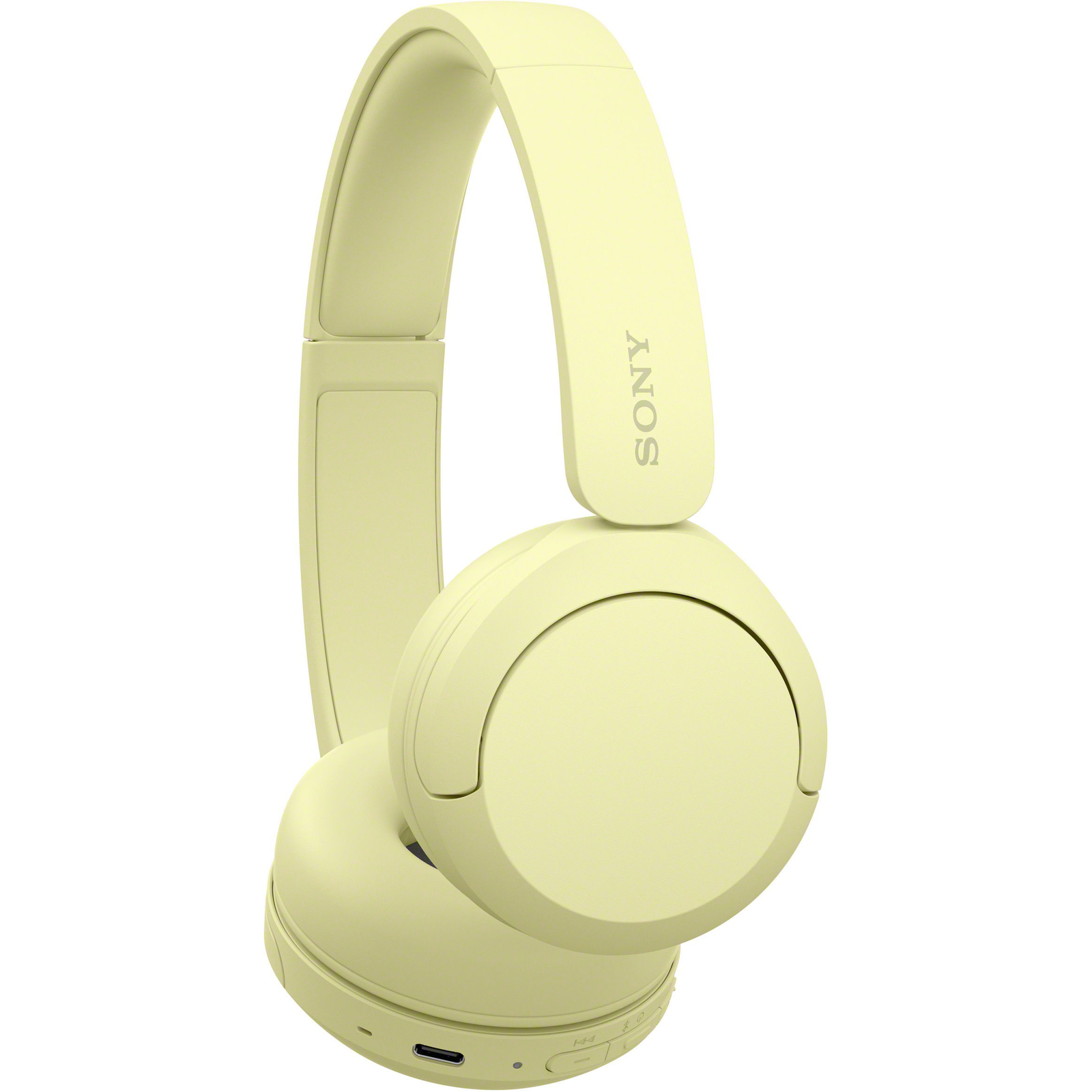 Sony WH‑CH520 Wireless Bluetooth Headphones with Mic - Yellow (CH520 Series)-0