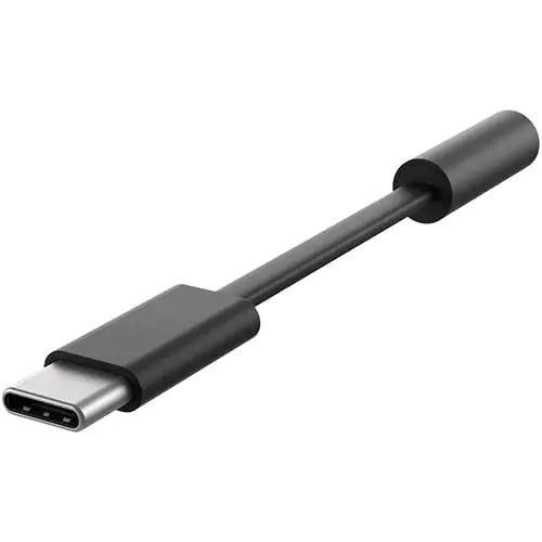 Microsoft Surface USB‑C to 3.5mm Audio Adapter – Black