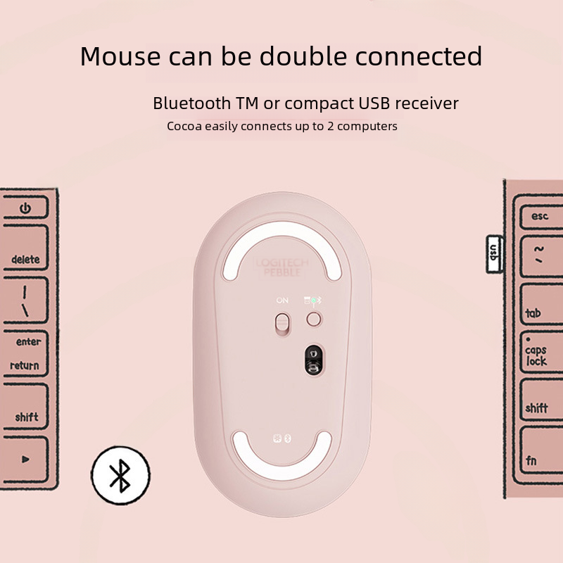 Logitech Pebble K390 Wireless Mouse & Keyboard Combo Set