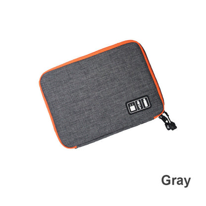 Dual‑Layer Travel Storage Case Cable Organizer Bag for Electronics & Accessories