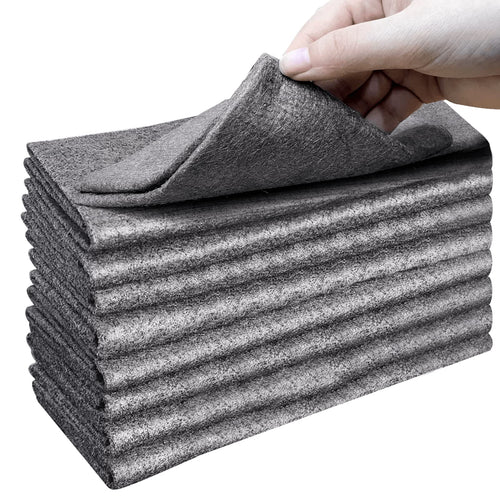 XANGNIER Reusable Magic Microfiber Cloth Set (8‑Pack)