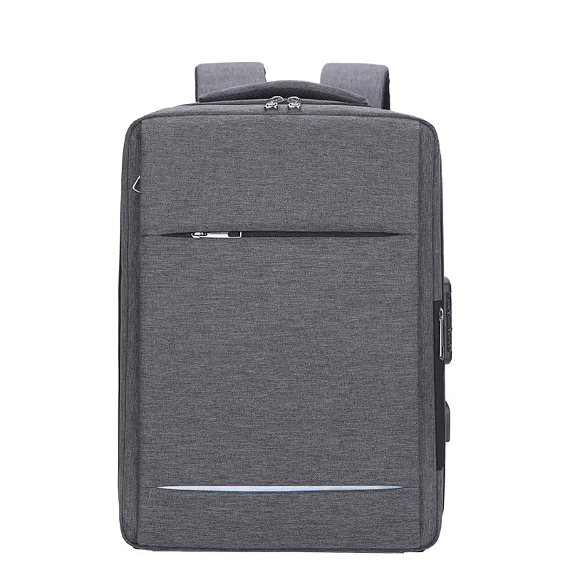Professional 17.3" Travel & Work Laptop Bag with Anti‑Theft Style Zippers