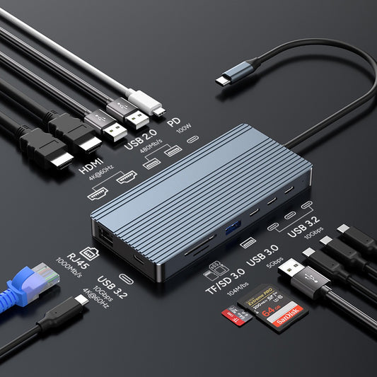 USB-C 13-in-1 4K Docking Station