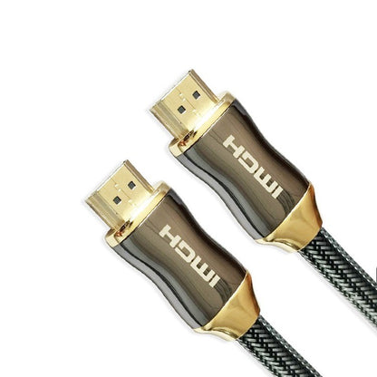 HDMI 2.0 Zinc Alloy Cable - 4K, 60hz, Pure Copper Conductor, Triple‑Shielded (1–10 m)