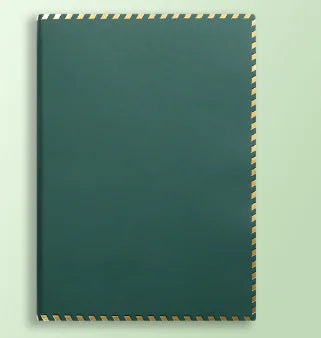 6 × 8" Faux Leather Notebook
