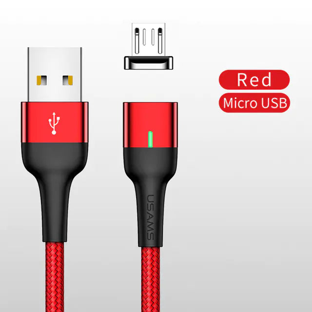 Magnetic Charging Cable for Apple and Android