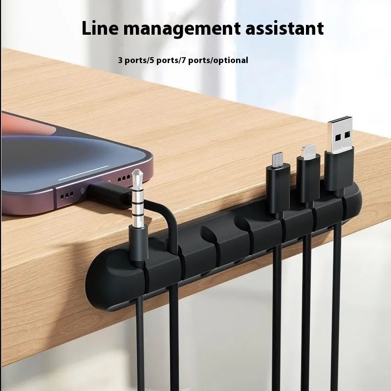 Cable Organizer & Holder for Home and Office