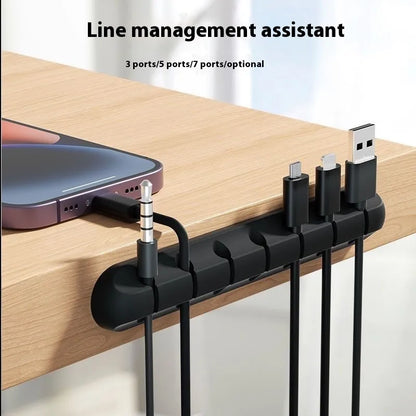 Cable Organizer & Holder for Home and Office