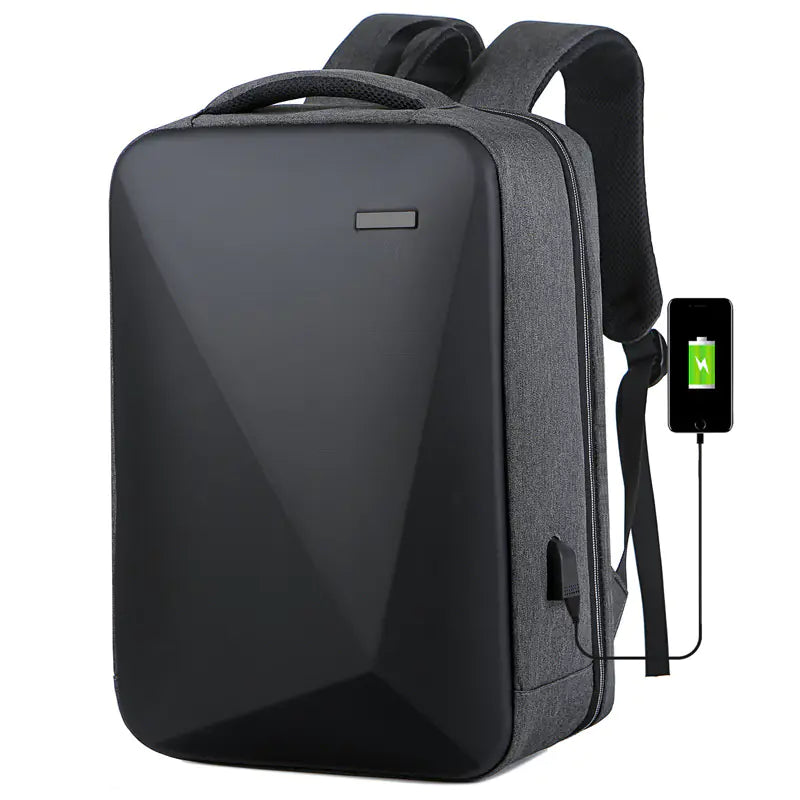 Professional Hard‑Shell Anti‑Theft Laptop Backpack with USB Port (20L–35L)