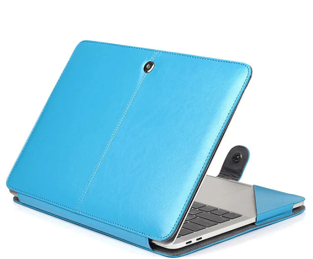 Protective PU Leather Notebook Sleeve for 15.4‑Inch Notebooks