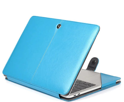 Protective PU Leather Notebook Sleeve for 15.4‑Inch Notebooks