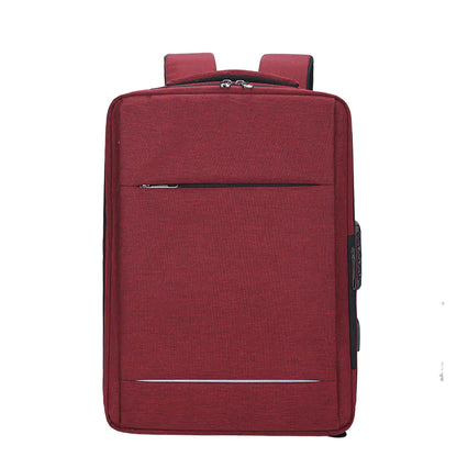 Professional 17.3" Travel & Work Laptop Bag with Anti‑Theft Style Zippers