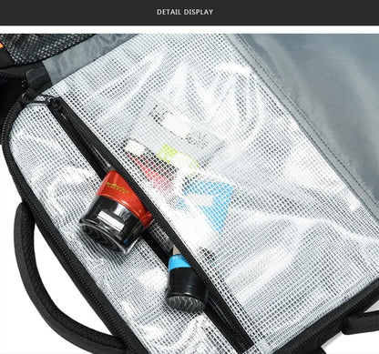 Multi‑Compartment Expandable Travel Backpack (55L)