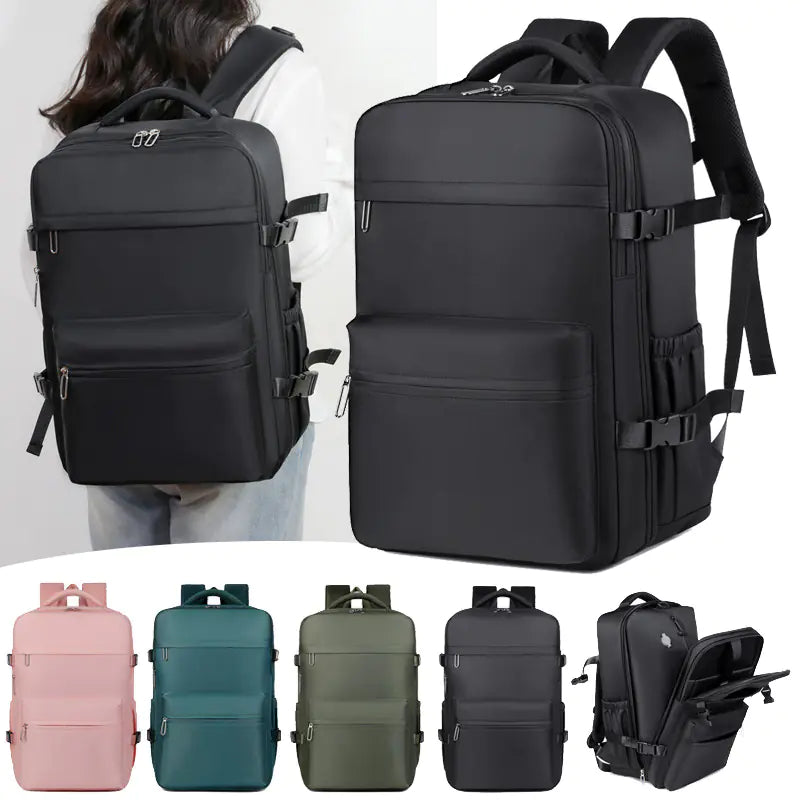 Business‑Class Oxford Laptop Backpack for Work & Travel (25L - 35L)