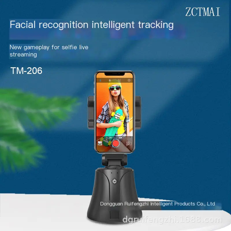 360° Rotating Smartphone Stand with Face Tracking